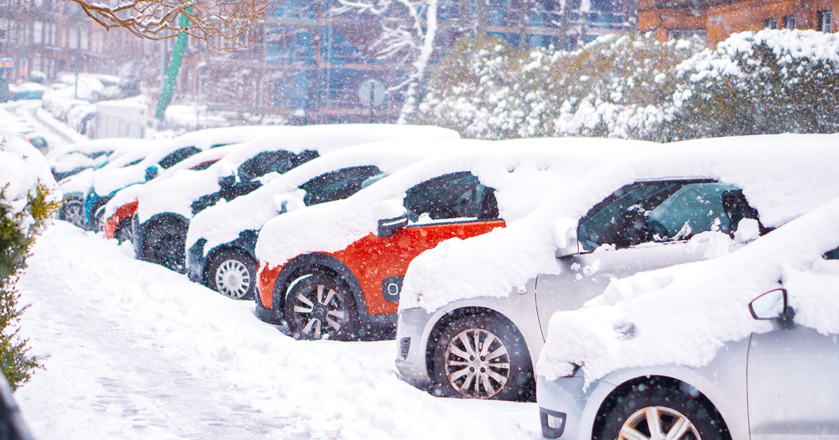 Plan B for Snow Covered Cars